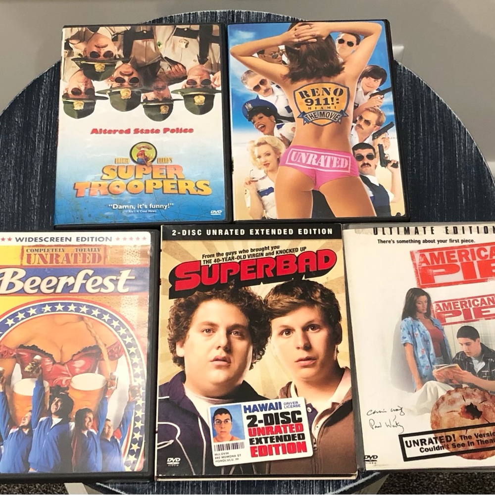 5 DVD Comedy Bundle
